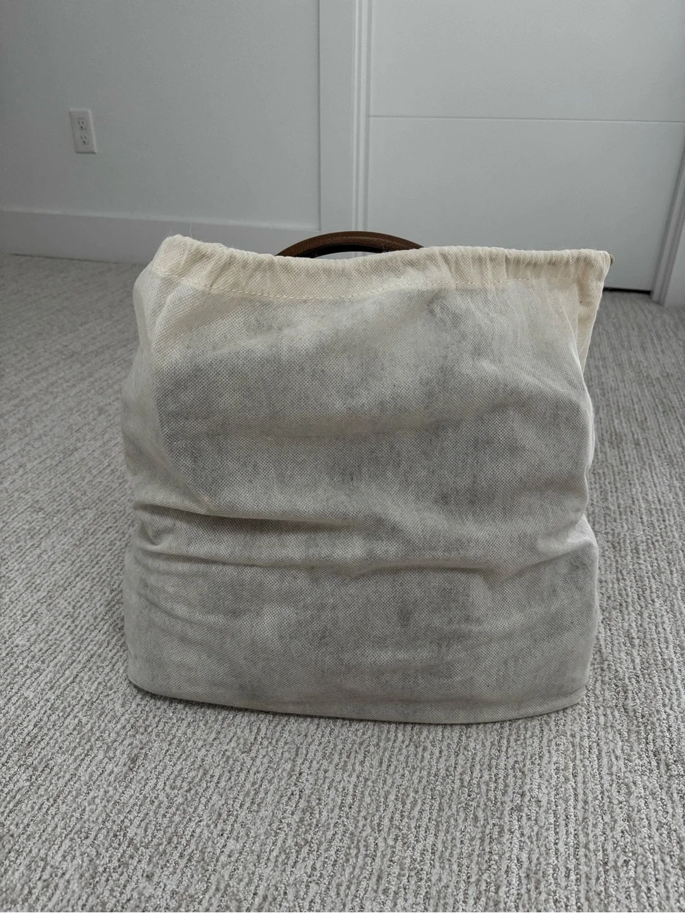 Burberry Belted Grainy Leather Tote & Shoulder Bag